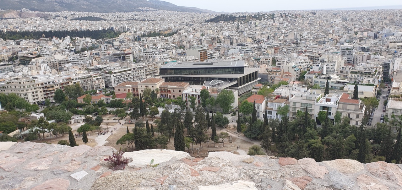 the Acropolis Museum building, Athens