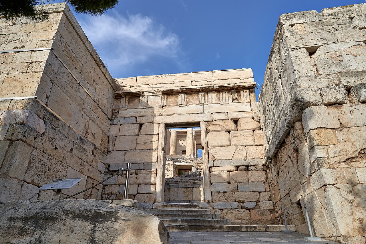The Beule Gate at the Main Entrance of the Acropolis, Athens