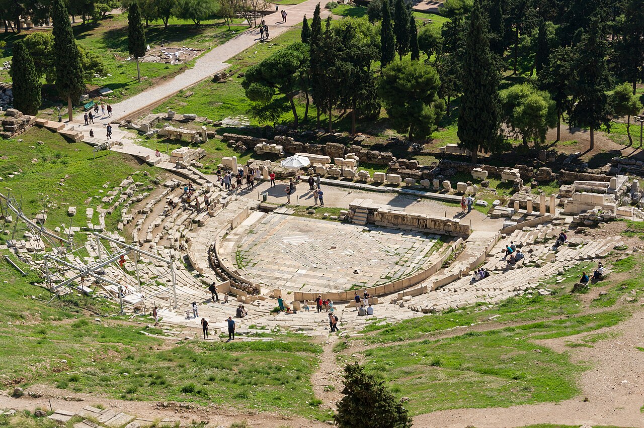 Theatre of Dionysus on the South Slope of the Acropolis, Athens