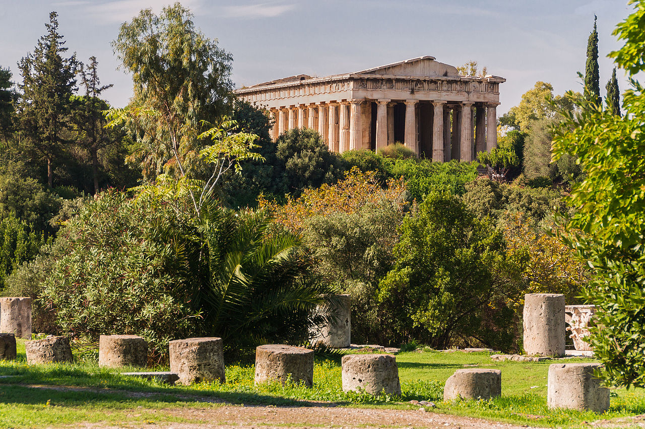 Temple of Hephaestus at the Ancient Agora of Athens