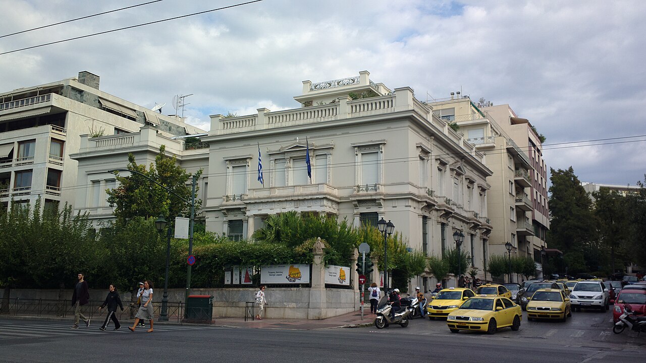 Benaki Museum neoclassical mansion exterior, Athens