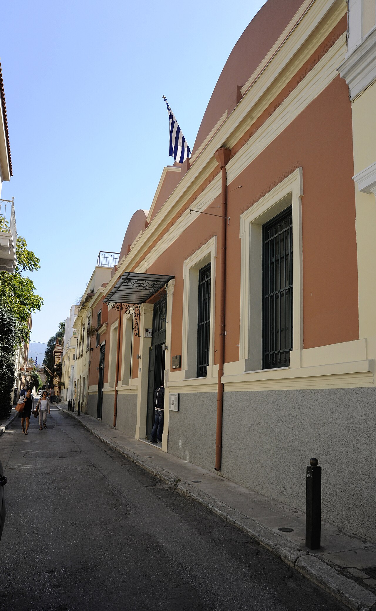 Bath House of the Winds exterior, Plaka