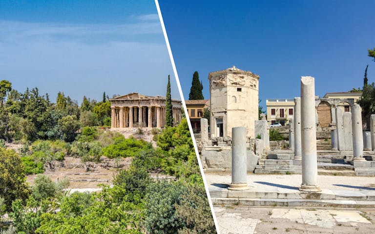 Ancient Agora & Roman Agora Combo Ticket with Audio Guide
