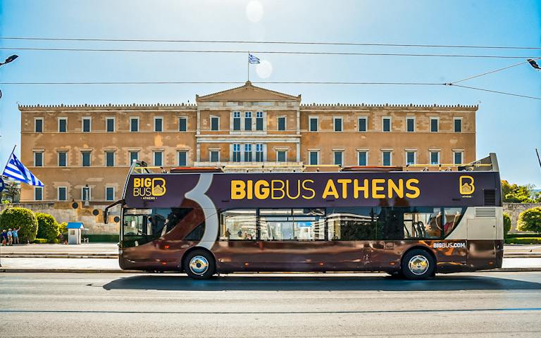 Big Bus: Athens, Piraeus & Riviera Hop-On Hop-Off Bus Tour