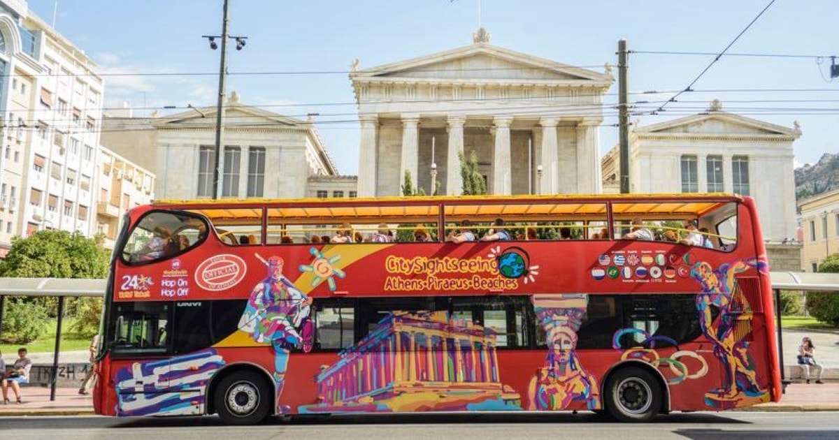 Athens: City Sightseeing Hop-On Hop-Off Bus Tour