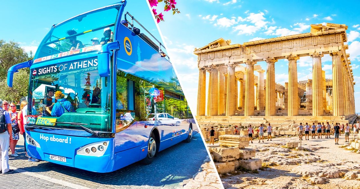 Athens Acropolis & Parthenon Skip-the-Line Ticket, 2-Day Bus & More (MegaPass)